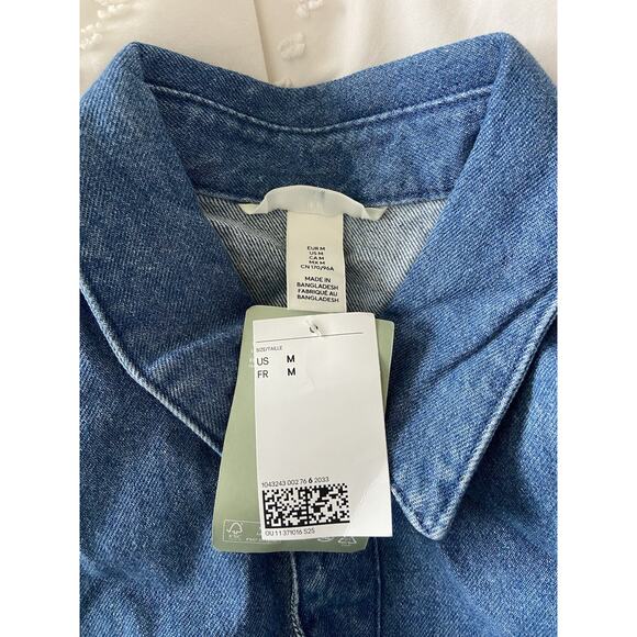 H&M Blue Denim Midi Dress - Picture 4 of 7